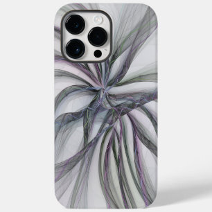 Coque Pour Pour iPhone 14 Pro Max Filigree Motions Moderne Abstrait Fractal Balançan