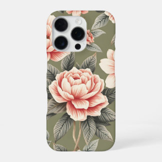 Coque iPhone 16 Pro Fleur Colorée