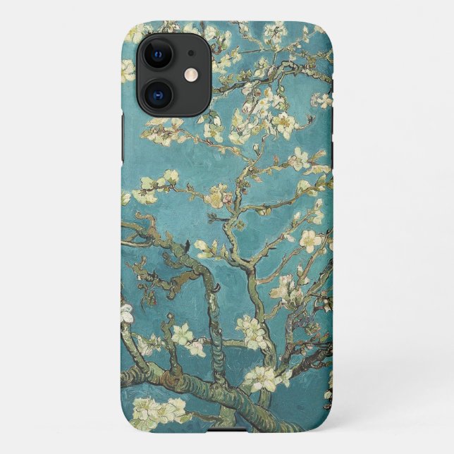 Coque iPhone Fleur d'amande (Dos)