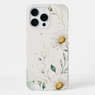 Coque iPhone 16 Pro Max Fleur de Marguerite