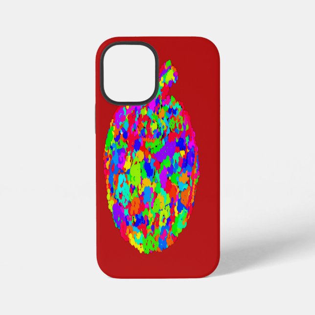 Coque iPhone Fleur de pomme (Verso)