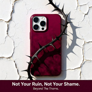 Coque iPhone 16 Pro Max Fleur Écrasée