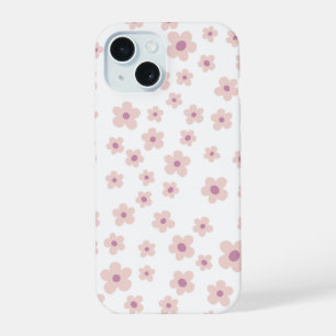 Coque iPhone Fleur rose mignonne – Cases esthétiqu