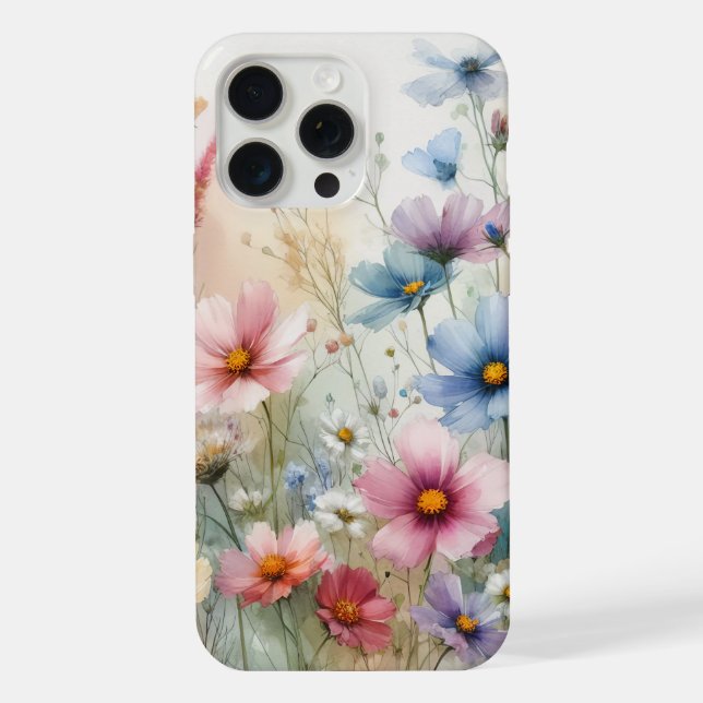Coque iPhone Fleurs dans la nature (Verso)