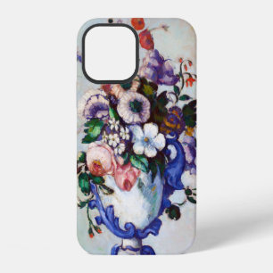 Coque iPhone 12 Fleurs dans un vase rococo, Paul Cezanne