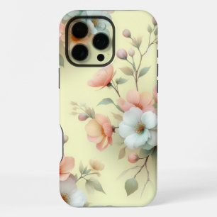 Coque iPhone 16 Pro Max Fleurs de Pâques de printemps