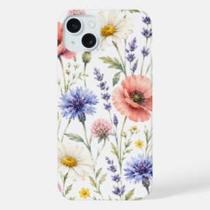 Fleurs de Prairie de Fleur Sauvage à l'Aquarelle