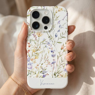 Fleurs sauvages aquarelle