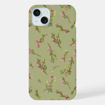 Fleurs sauvages jetées sur fond vert pistache