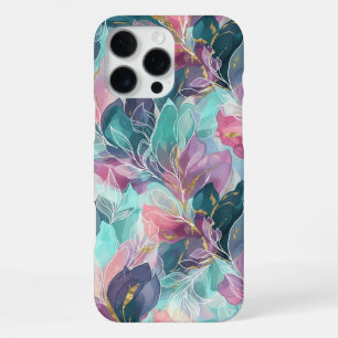 Coque iPhone 16 Pro Max Fleurs Tons de Bijoux