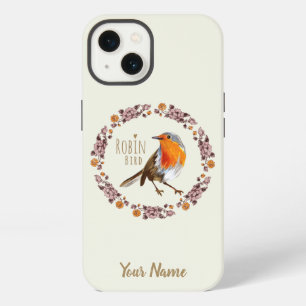Etui iPhone 13 Fleurs vintage botaniques de Robin pour amateur d'