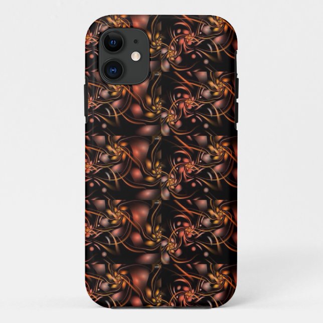 Coque iphone floral (Dos)
