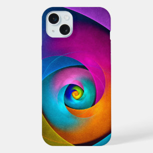 Floral moderne Art Abstrait rose Bleu Motif #17