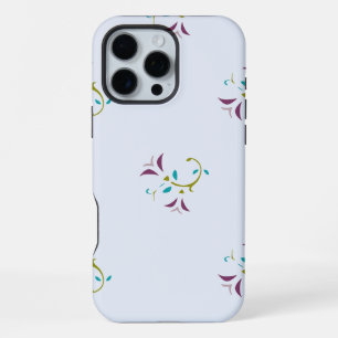 Coque iPhone 16 Pro Max Floral Motif sans joint