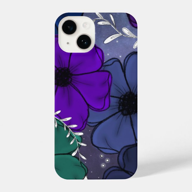 Coque iPhone Floral phone case (Verso)