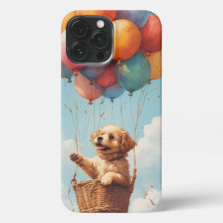 Etui iPhone 13 Pro Max Flying Puppy