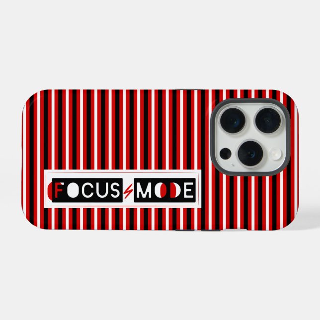 Coque iPhone Focus Mode (Verso Horizontal)