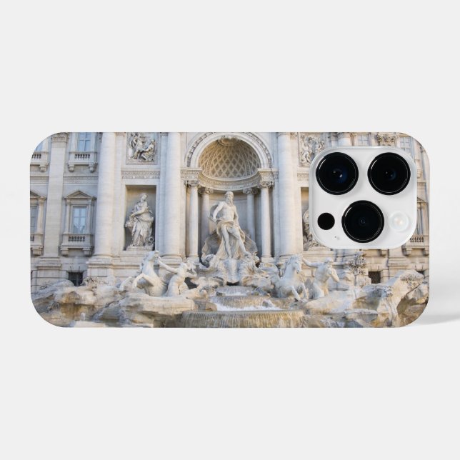 Coque iPhone Fontaine de Trevi (Verso Horizontal)