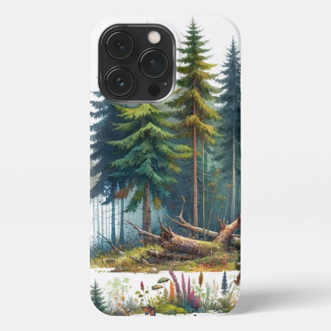Coque iPhone Forest Whispers (Verso)