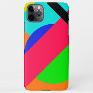 Coque iPhone 11Pro Max Formes colorées