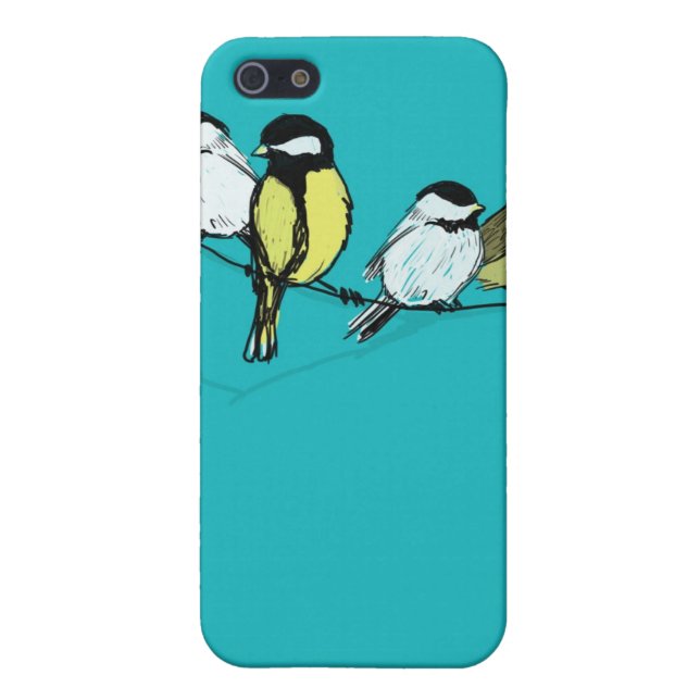 Coque iPhone fourcalling-oiseaux (Dos)