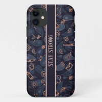 Coque iphone fournitures motif mignon