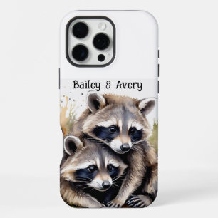 Coque iPhone 16 Pro Max Foxes Foxes Foxes Fox Couple Aimer Animaux