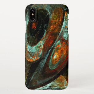 Coque iPhone XS Max Fractionner l'art Abstrait