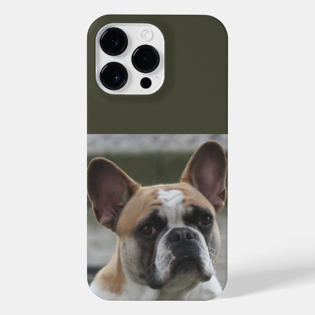 Coque iPhone Französische Bulldogge (Verso)
