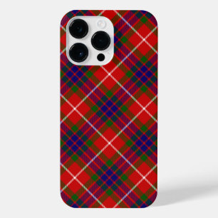Coque Pour Pour iPhone 14 Pro Max Fraser tartan rouge vert bleu violet plaid