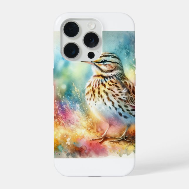 Coque iPhone Friedmanns lark 310724AREF143 - Watercolor (Verso)