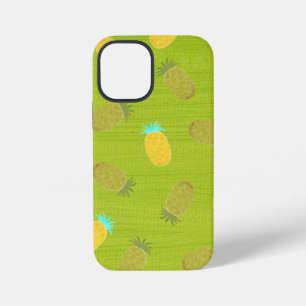 Coque iPhone 12 Mini Fruits de l'été tropical Kiwi Vert