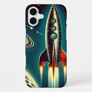 Coque iPhone 16 Plus Fusée spatiale 