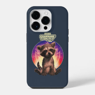 Coque Pour iPhone 14 Plus Gardiens de la Galaxie Bébé Rocket Assis