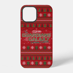 Coque iPhone 12 Gardiens de la Galaxie Noël Point de Croix