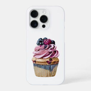 Coque iPhone 16 Pro Gâteau au petit Fourré aux Fruits