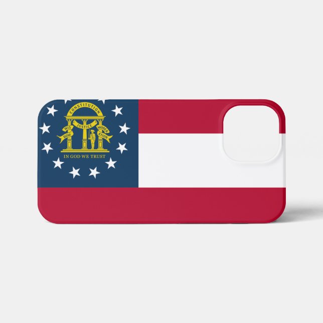 Coque iPhone Géorgie (Verso Horizontal)