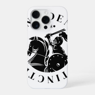 Coque iPhone 16 Pro GEUEE Série Chevalier Vintage
