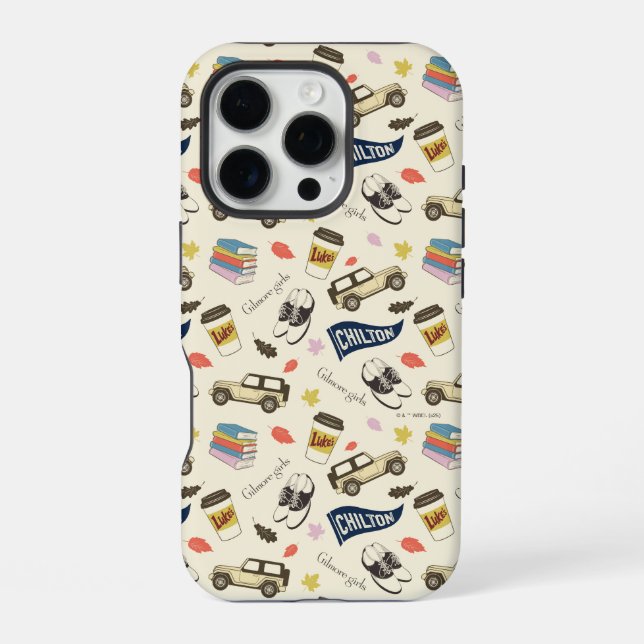Coque iPhone Gilmore Girls Chilton Fall Pattern (Verso)