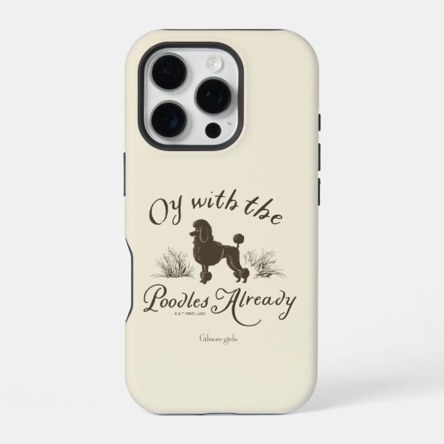Coque iPhone Gilmore Girls | Oy With the PoodlesDesign (Verso)
