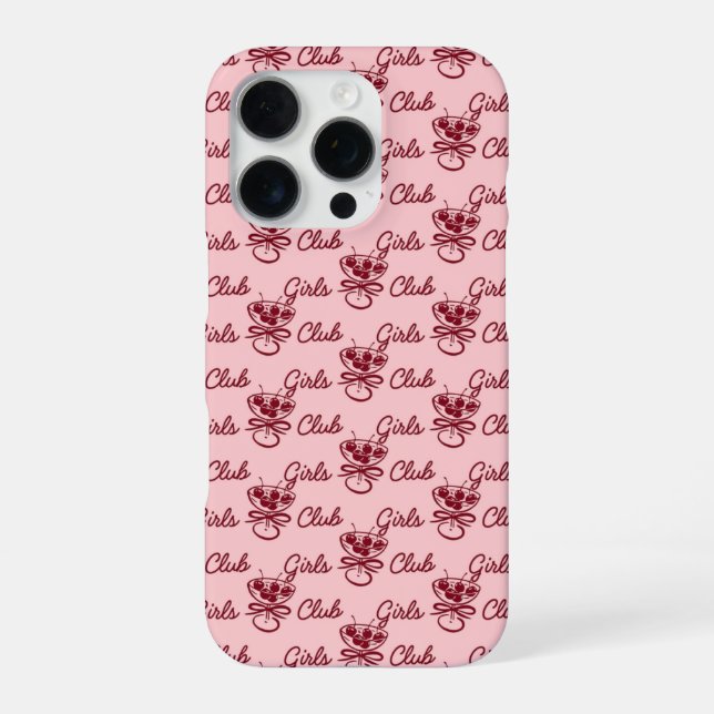 Coque iPhone Girls Club (Verso)