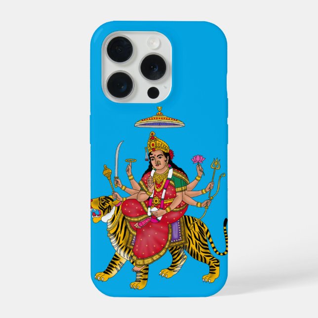Coque iPhone Goddess Durga Phone Cover (Verso)