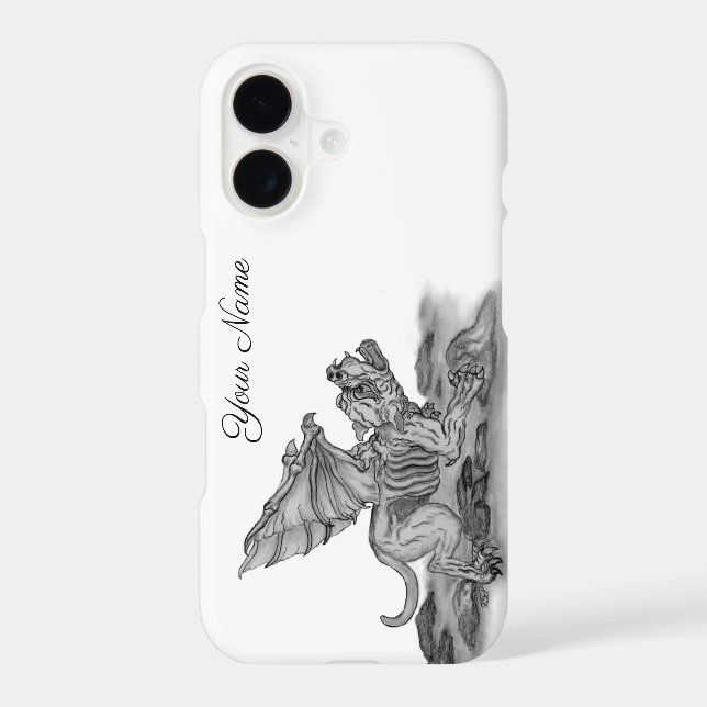 Coque iPhone Golem Gargoyle (Verso)