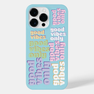 Coque Pour Pour iPhone 14 Pro Max good vibes frases
