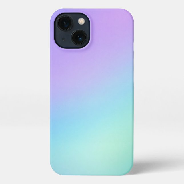 Coque iPhone Gradient purple lavender (Verso)