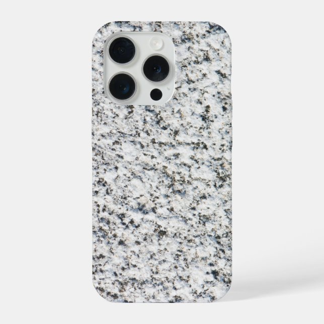 Coque iPhone Granite surface pattern (Verso)