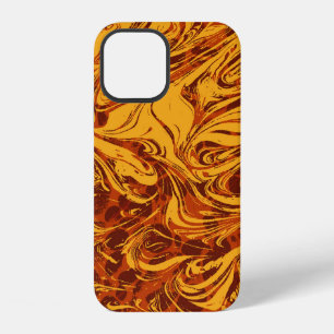Coque iPhone 12 Graphique de texture Vintage Grunge Arrière - plan