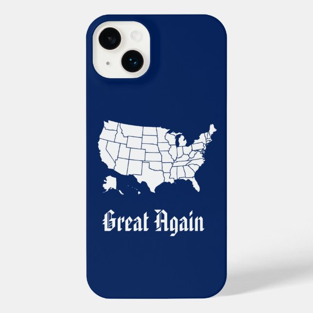 Coque iPhone Great Again (Verso)