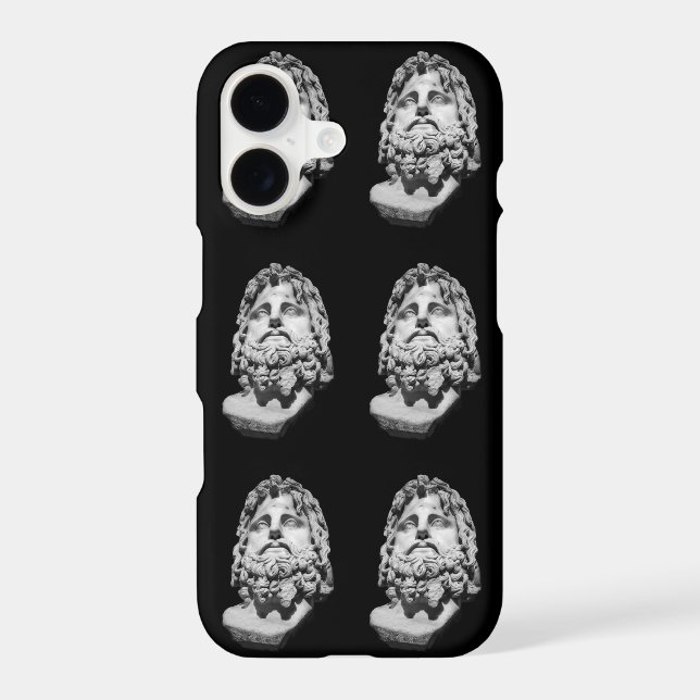 Coque iPhone Greco Roman Bust (Verso)