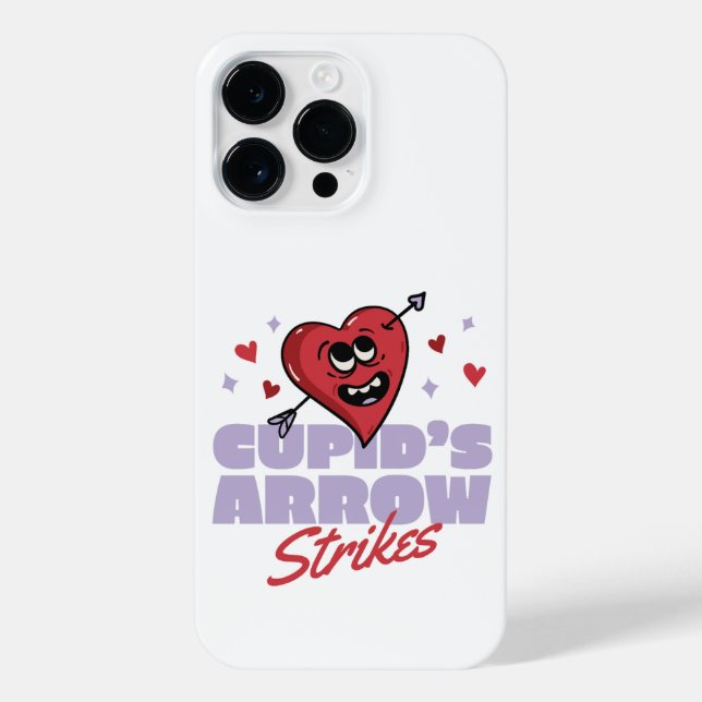 COQUE iPhone GRÈVES DE FLÈCHE DE CUPID (Verso)